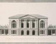 Hastie William Project for a Country House Facade - Hermitage
